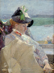 J. TOOROP, La dame à l'ombrelle-Dame met parasol, (detail), s.d